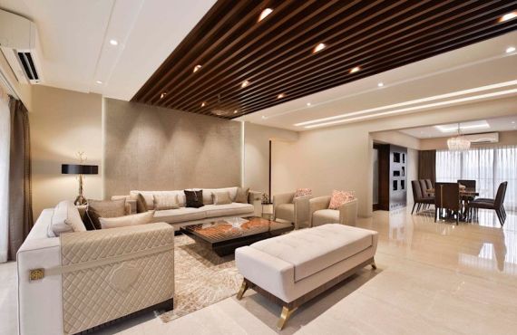 Services Baffle False Ceiling
